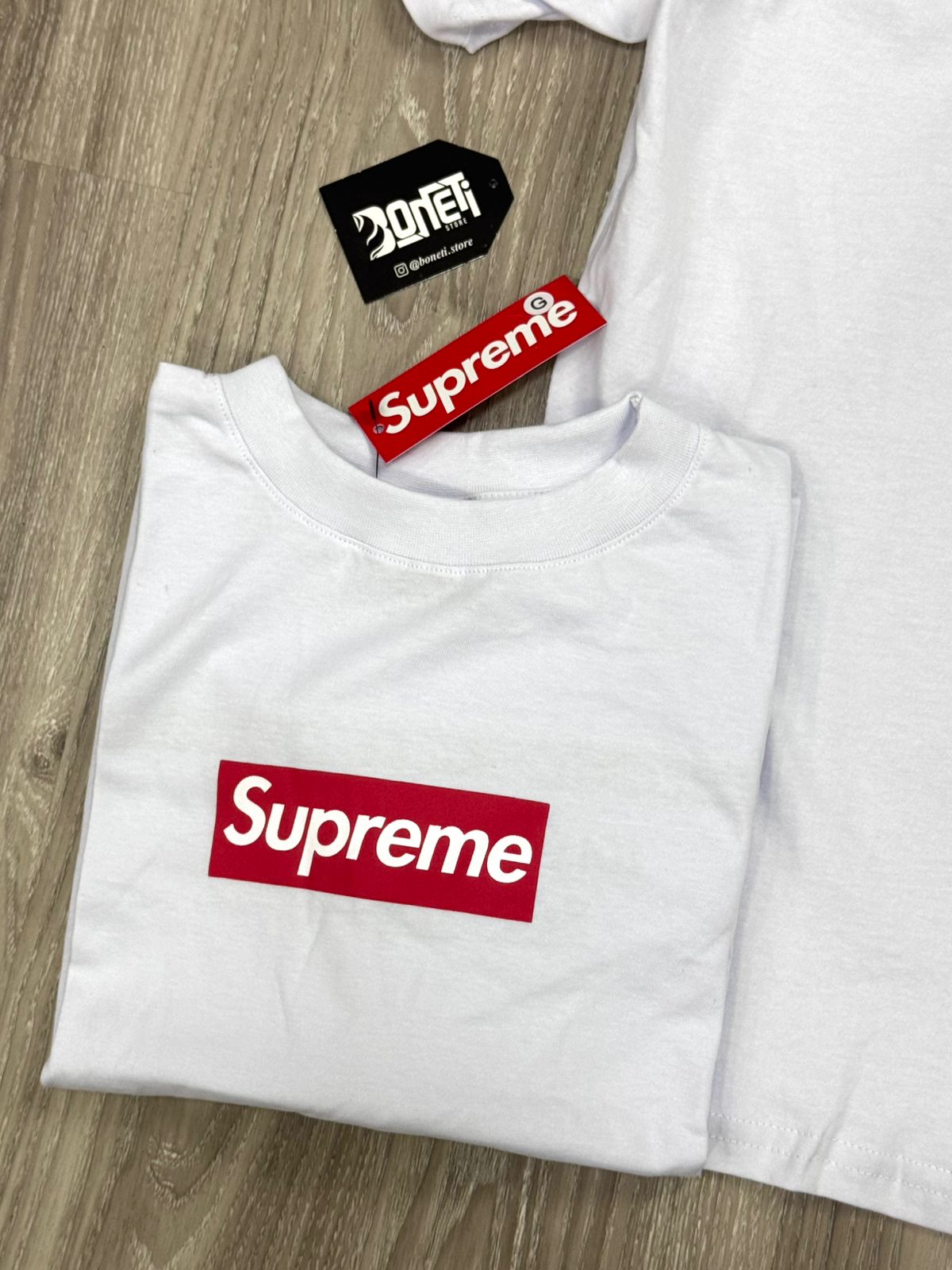 CAMISETA SUP BOX LOGO BEAUTIFUL PLACE - BRANCA