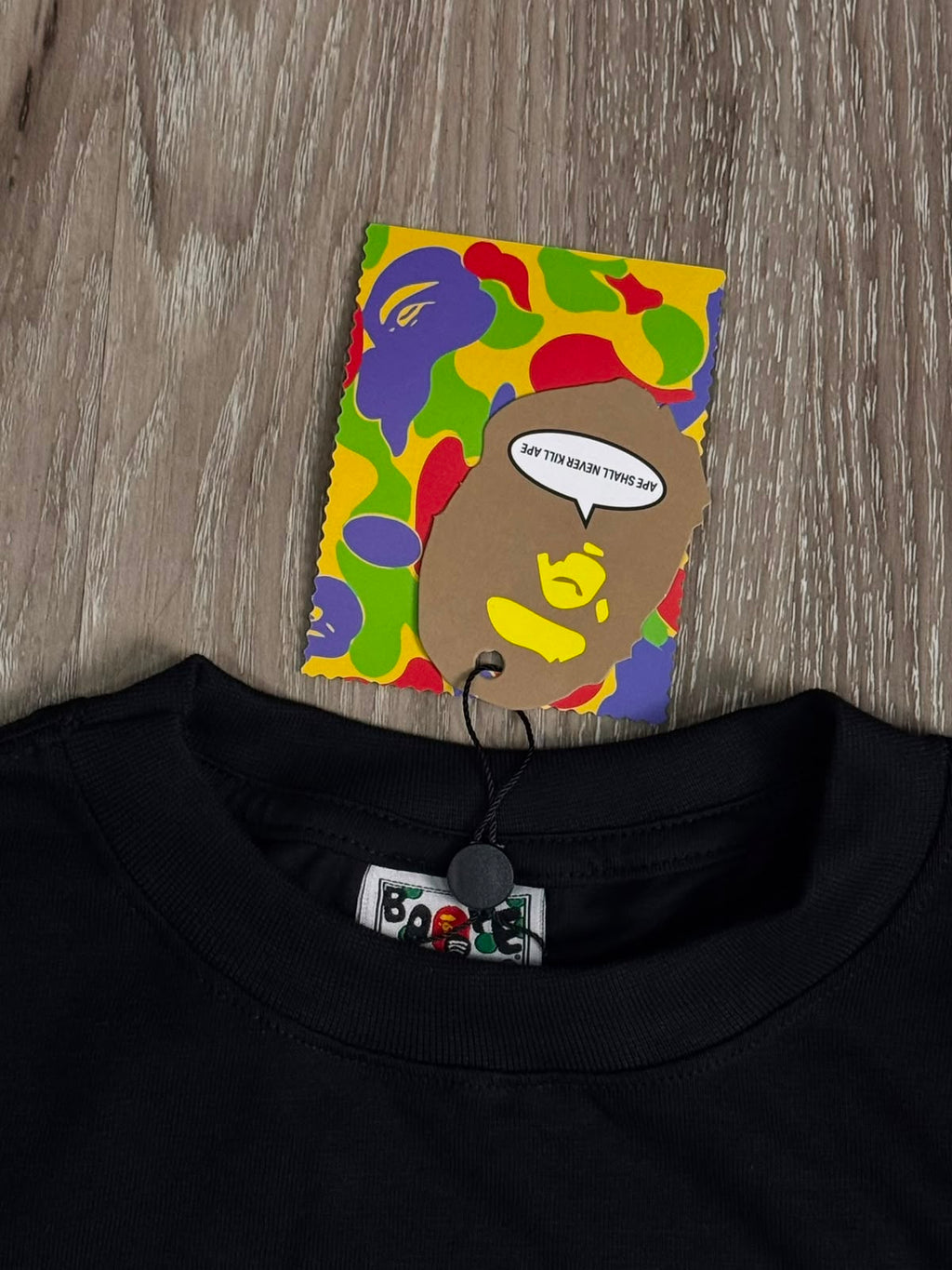 CAMISETA BAPE X SPOTIFY X SYNA - PRETA
