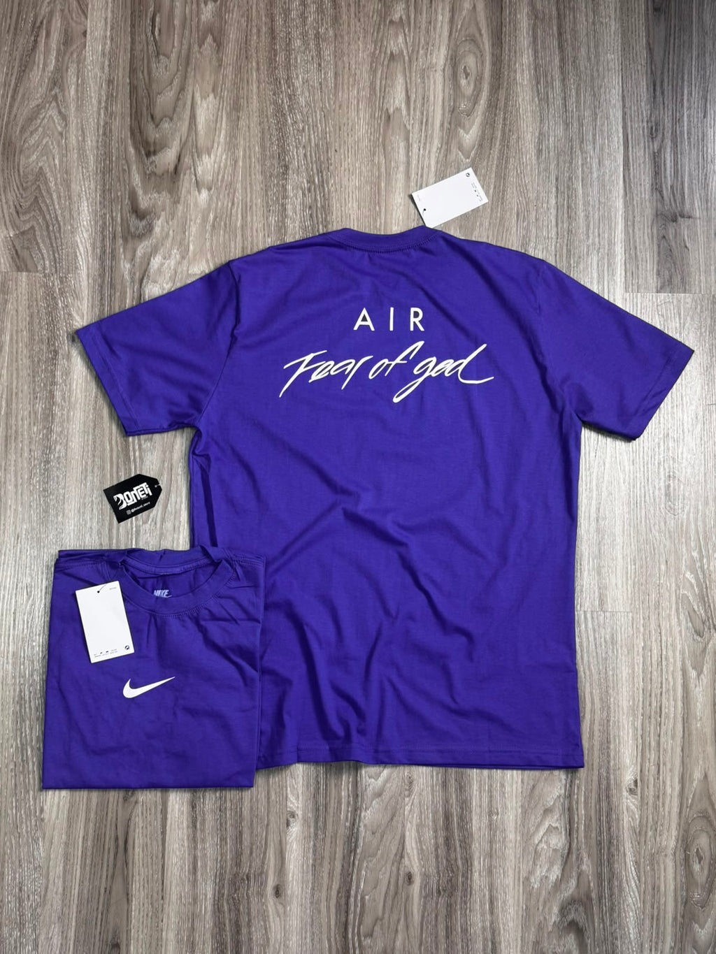 CAMISETA NK FEAR OF GOD - ROXA