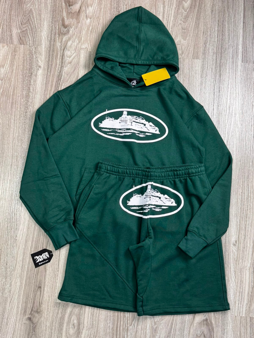 CONJUNTO CORTEIZ MOLETOM ISLAND - VERDE