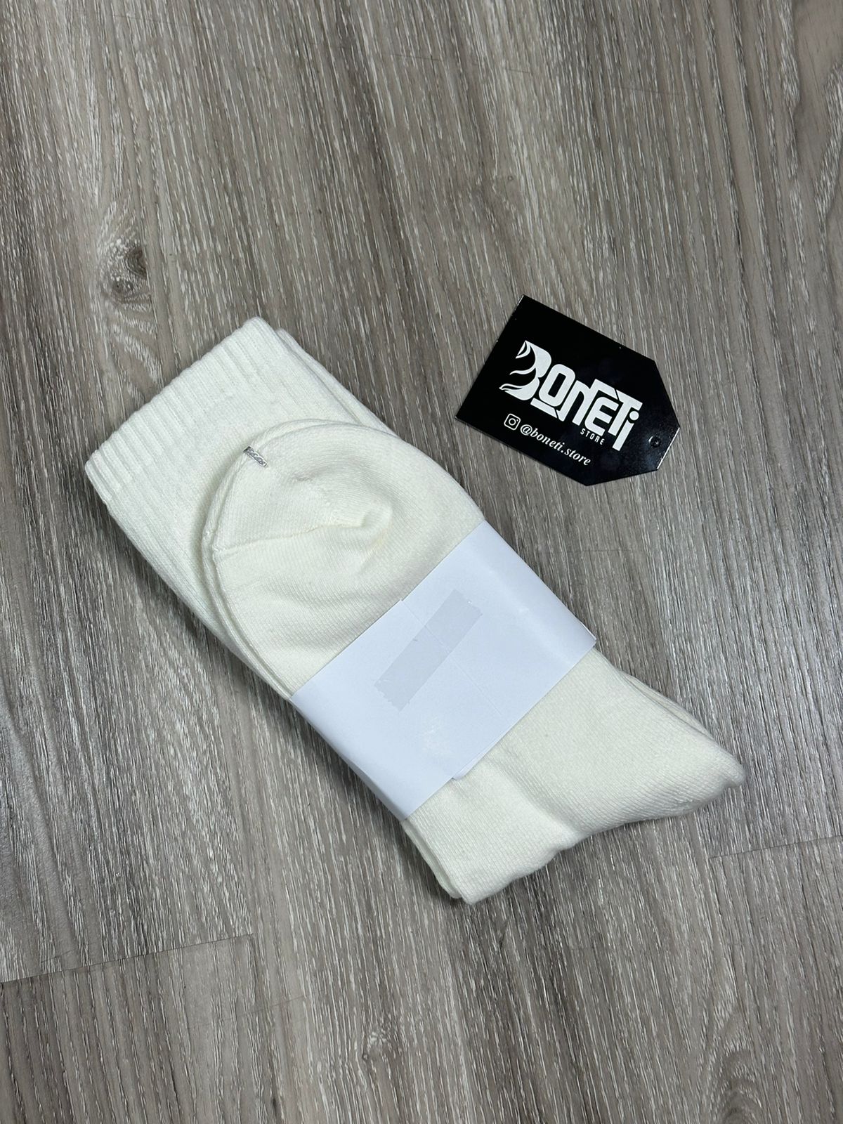 MEIA CANO ALTO BAPE HEAD - OFFWHITE