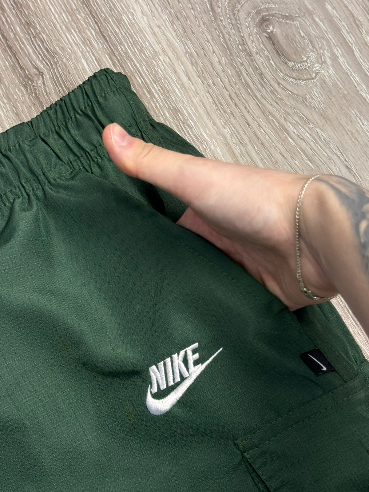 SHORTS RIPSTOP CARGO NK CLUB - VERDE DARK