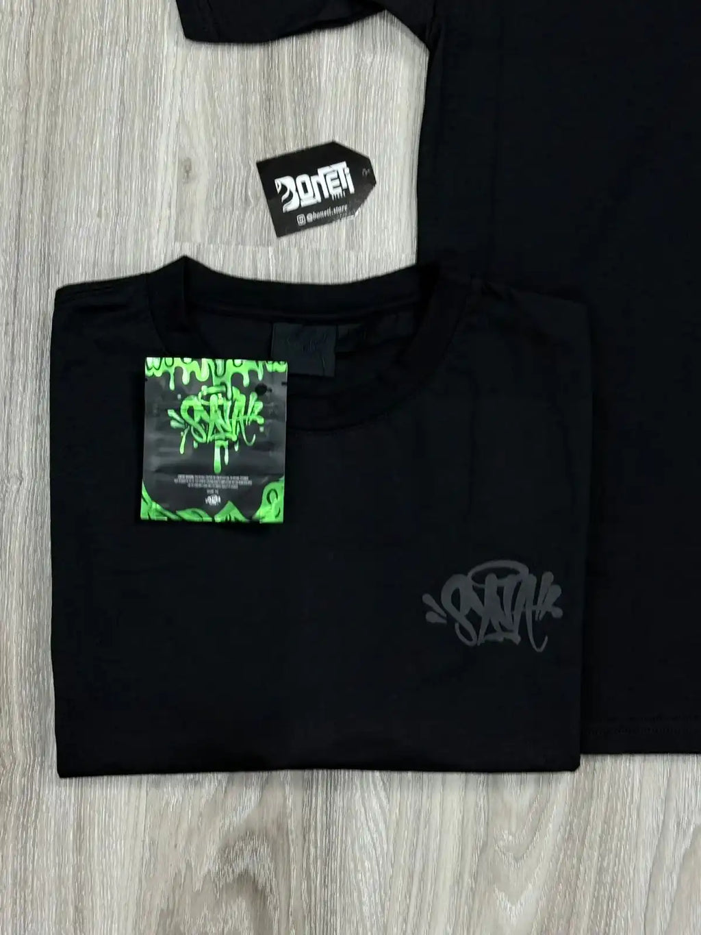 CAMISETA SYNA FORGIVE ME TST - PRETA