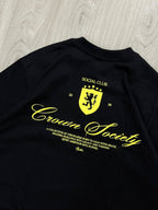 CAMISETA OVERSIZED OPLAN CLASSIC SOCIETY - PRETA