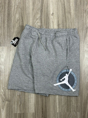 SHORTS MOLETOM JRDN FLIGHT CLUB - CINZA