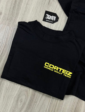 CAMISETA CORTEIZ WORLD RALLY - PRETA