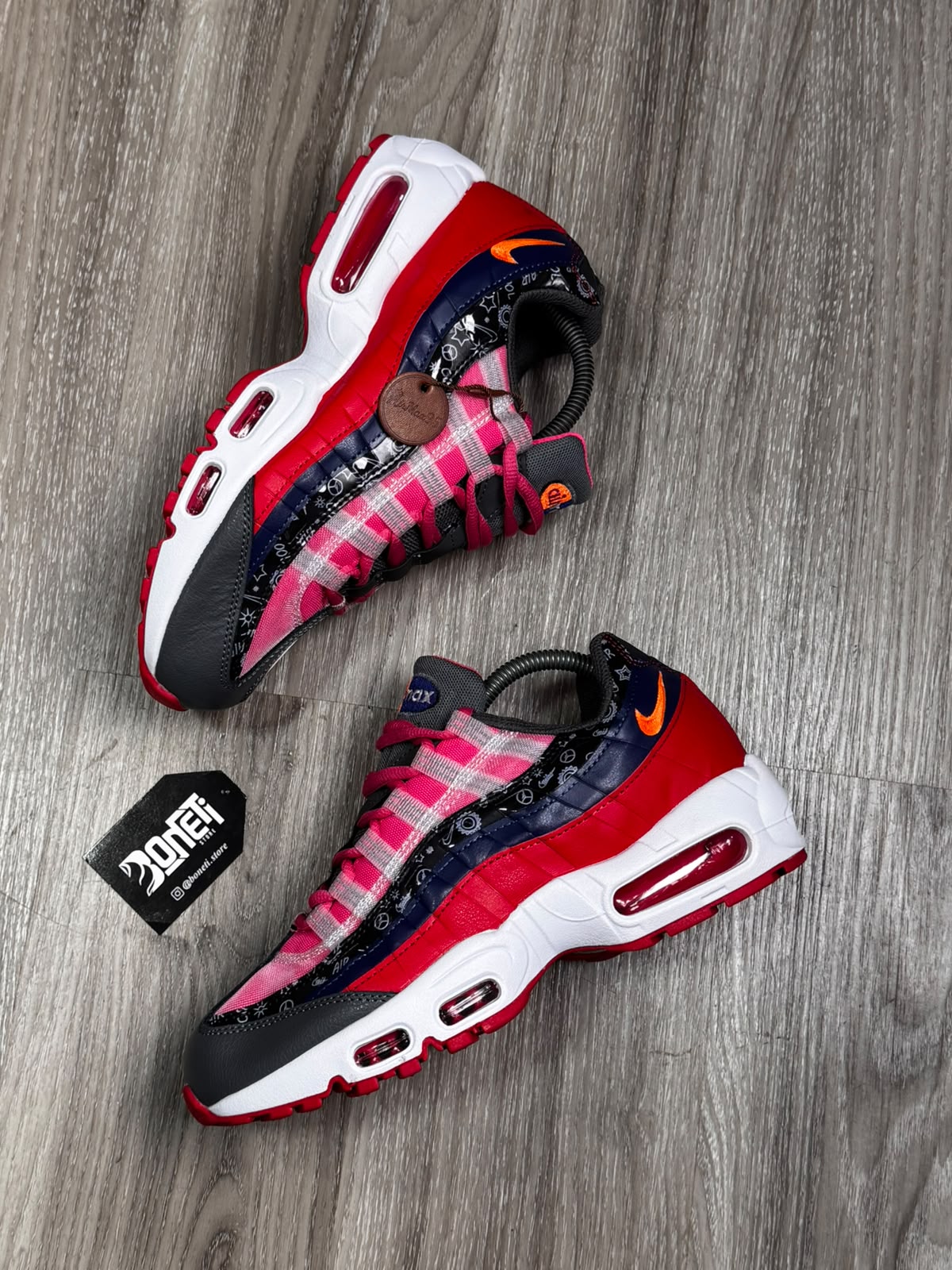 TÊNIS NK AIR MAX DOODLES - PURPLE RACER PINK