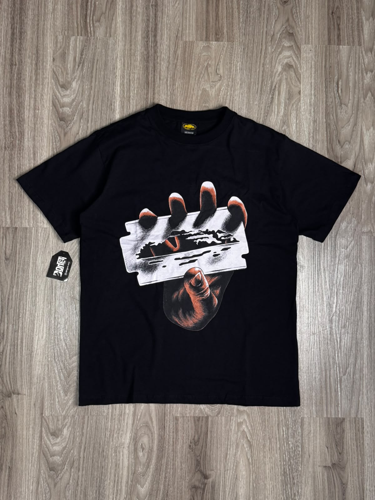 CAMISETA CORTEIZ RAZOR ALCATRAZ - PRETA