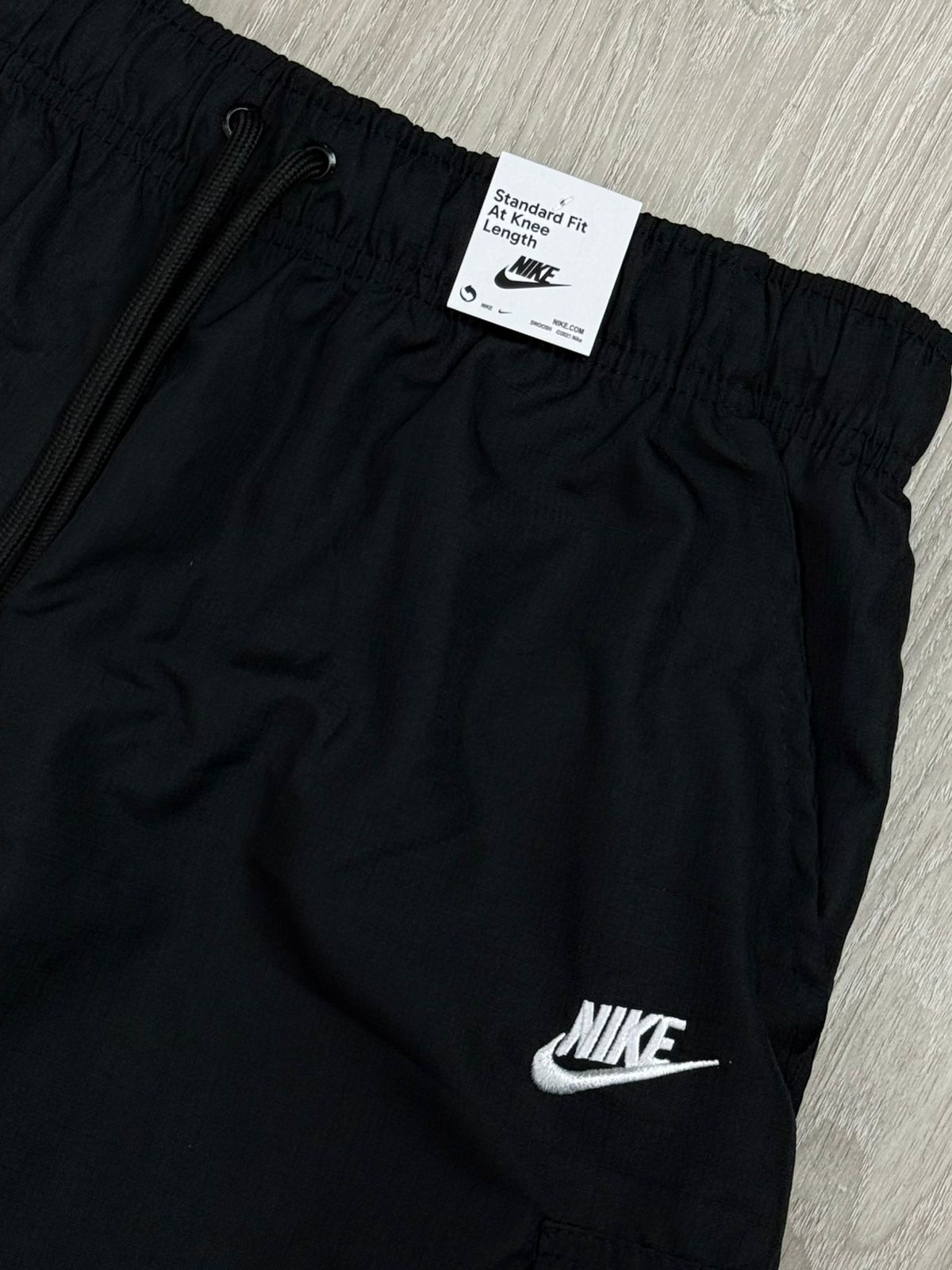 SHORTS RIP STOP CARGO NK CLUB - PRETO