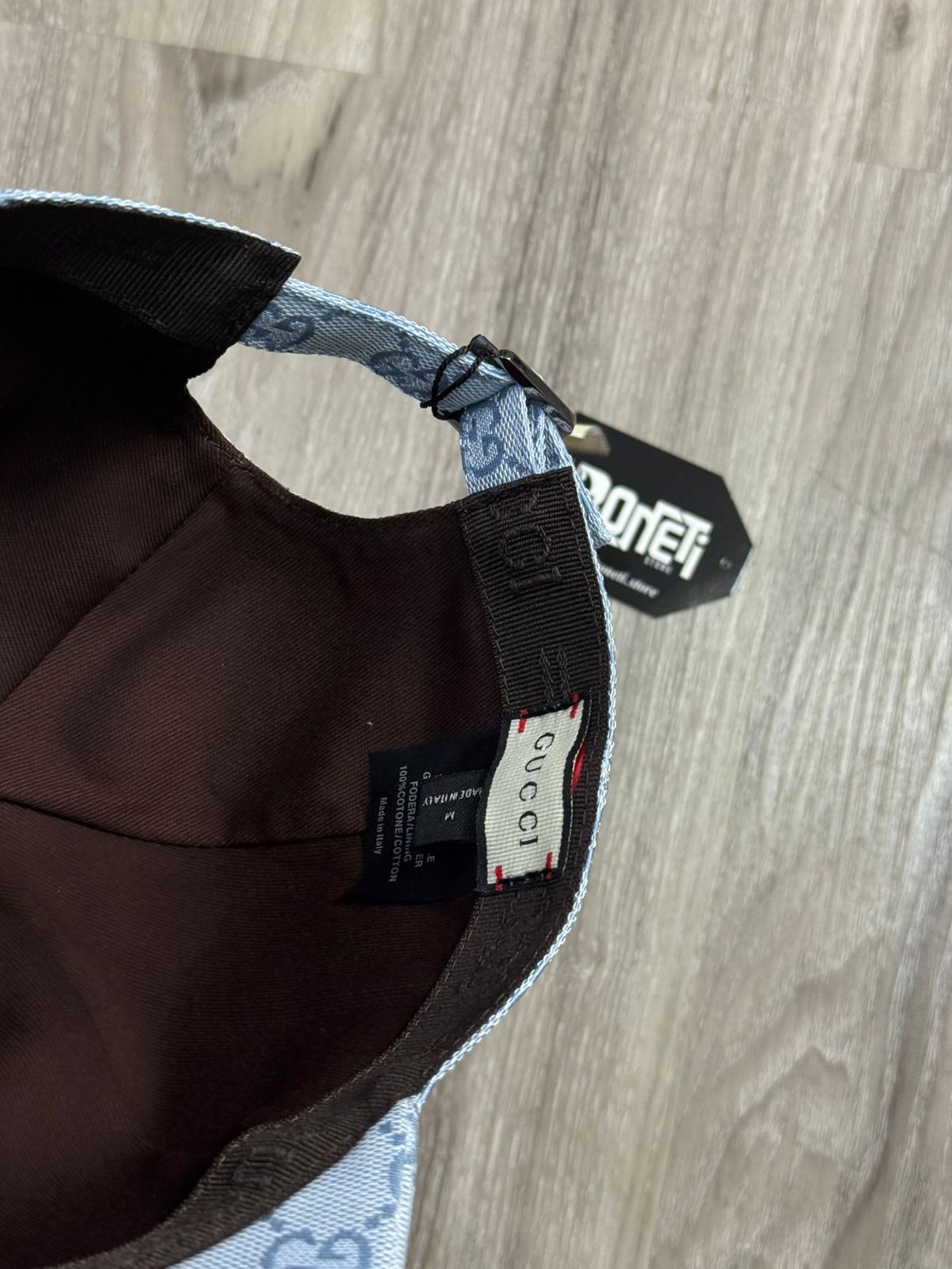 BONÉ GC CANVAS - BABY BLUE