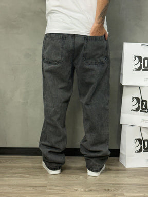 CALÇA JEANS RETA ESTONADA - CARBON.CO