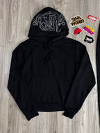 CONJUNTO SYNA WORLD WINTER MOLETOM - BLACK GREY