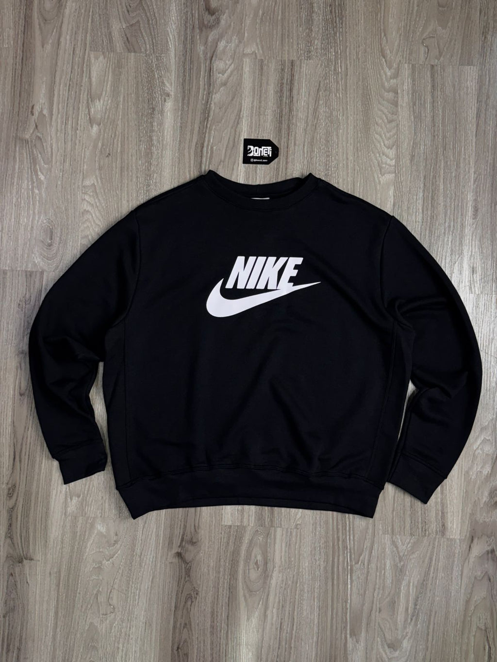 MOLETOM CARECA NK ICON - PRETO