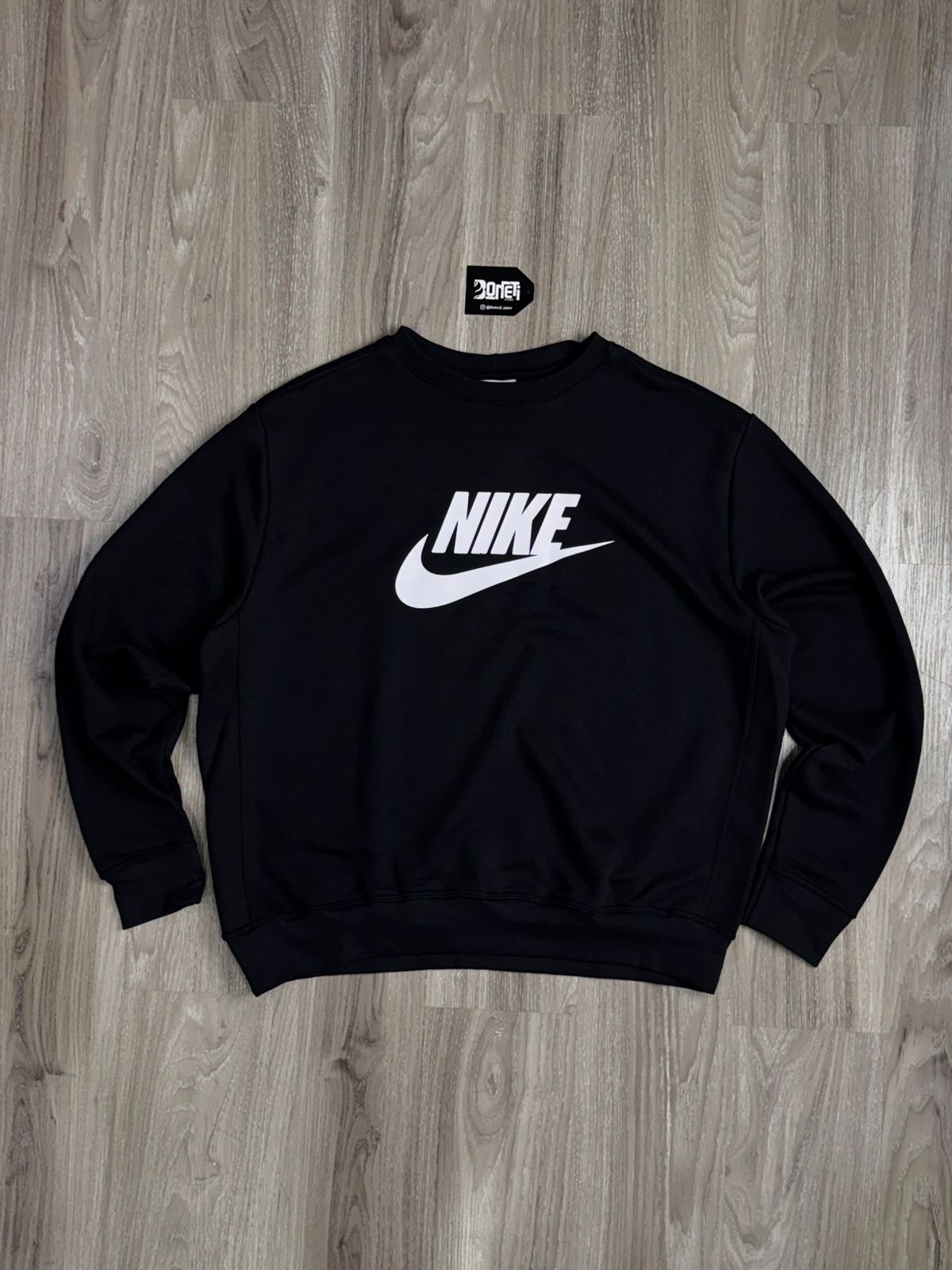 MOLETOM CARECA NK ICON - PRETO
