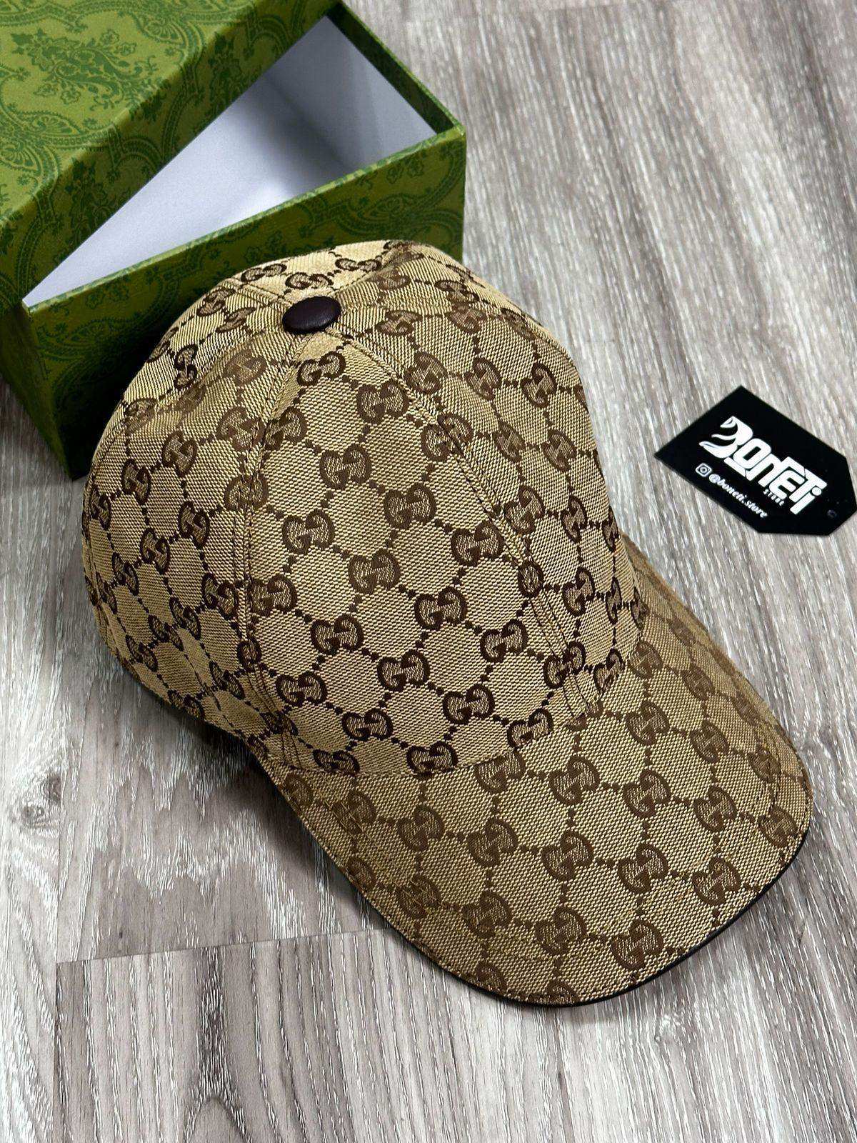 BONÉ GC CANVAS MARROM