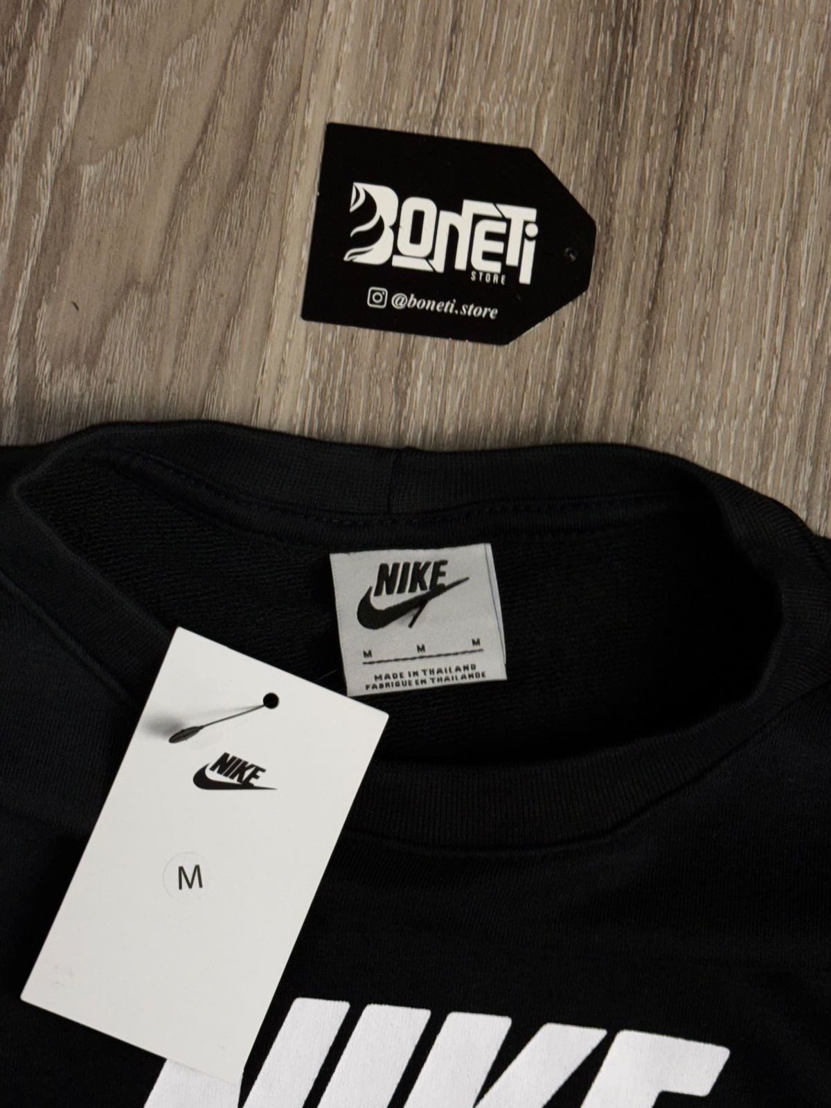MOLETOM CARECA NK ICON - PRETO