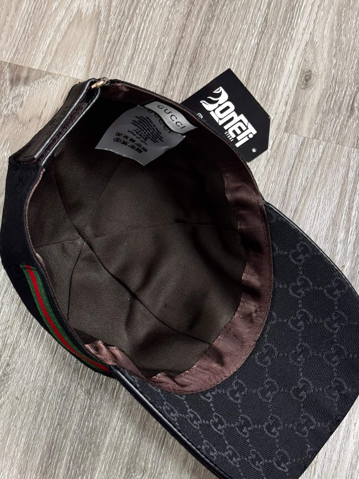 BONÉ GC FAIXA - BLACK