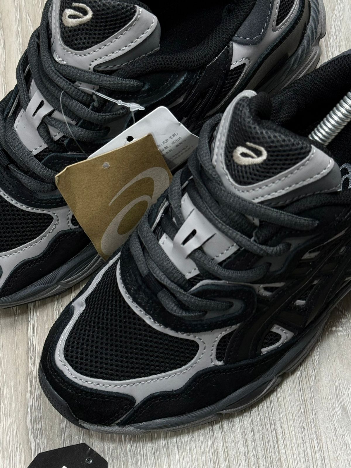 TÊNIS ASICS GEL NYC - BLACK GREY – Boneti Store | Oficial