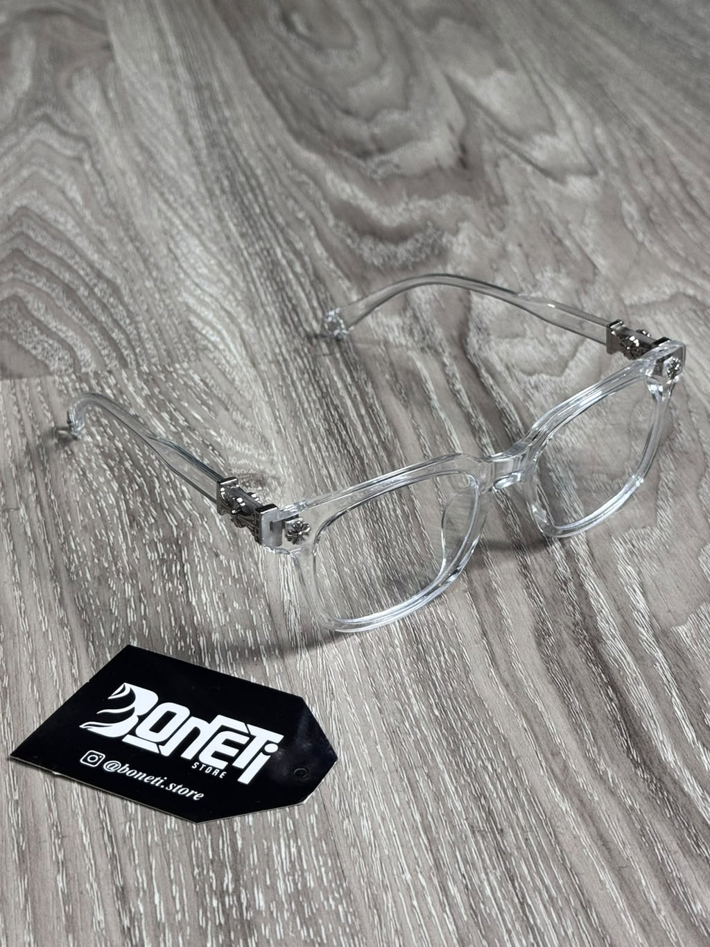 ÓCULOS CHROME HEARTS CLEAR