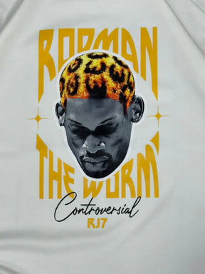 CAMISETA OVERSIZED RJ7 RODMAN - OFFWHITE
