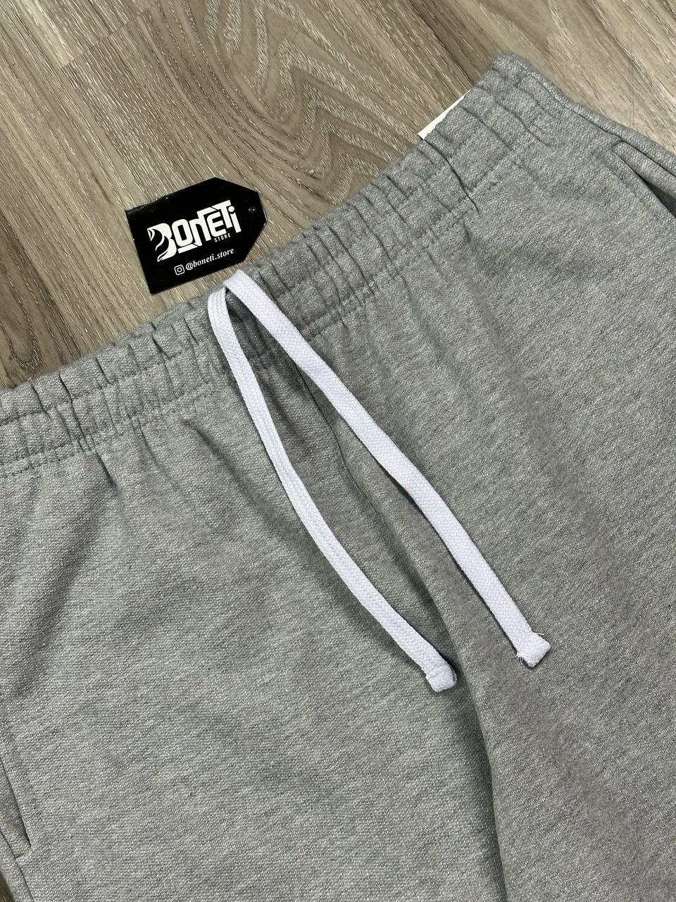 SHORTS MOLETOM NK BIG SWOOSH TM - CINZA