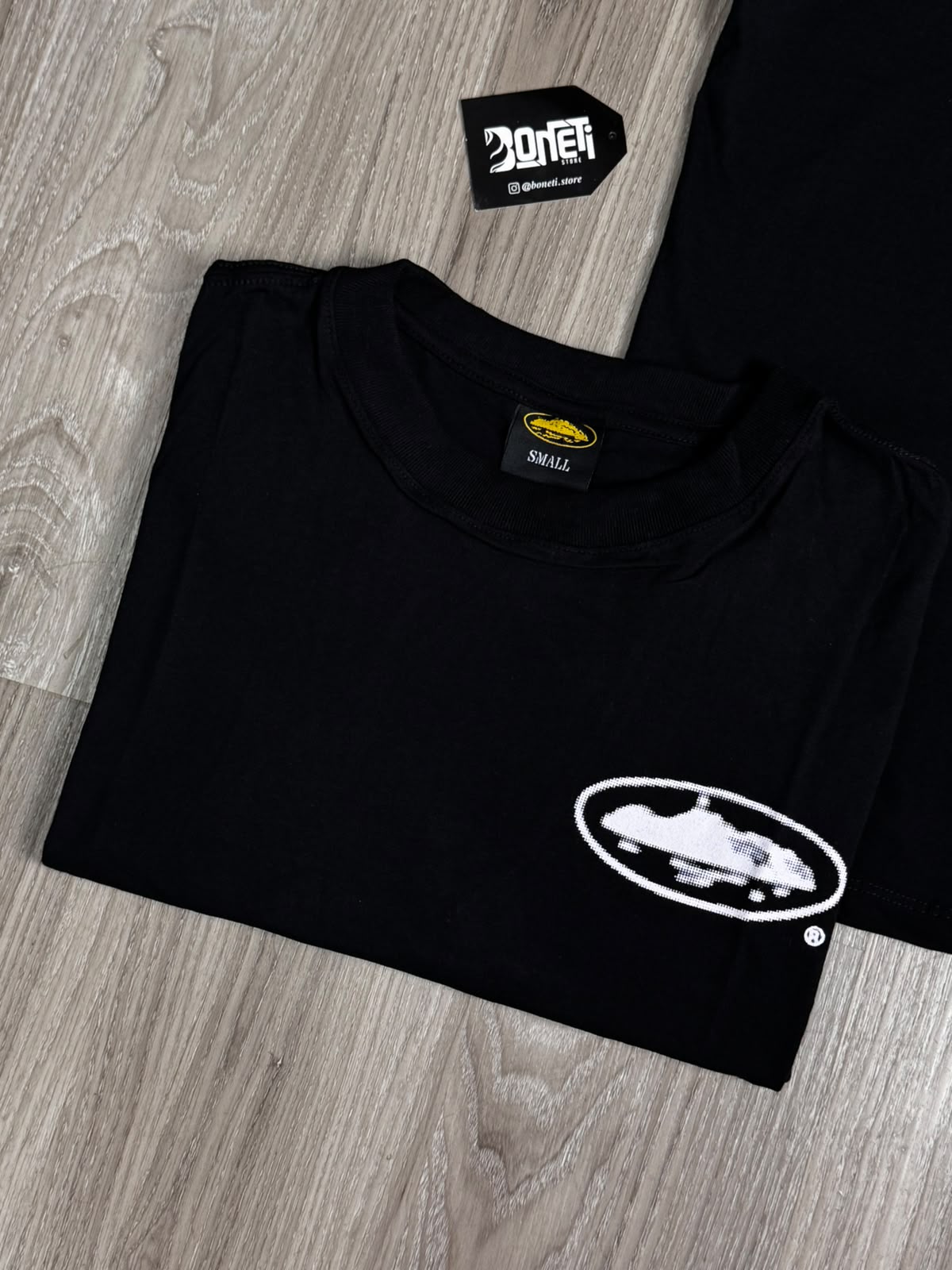 CAMISETA CORTEIZ PIXEL ISLAND - PRETA