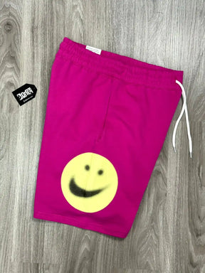 SHORTS MOLETOM NK WORLD TOUR - ROSA