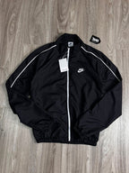 CONJUNTO TACTEL NK TRACKSUIT CLUB - PRETO