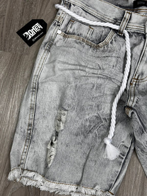 SHORTS JEANS BROW CINZA - 02