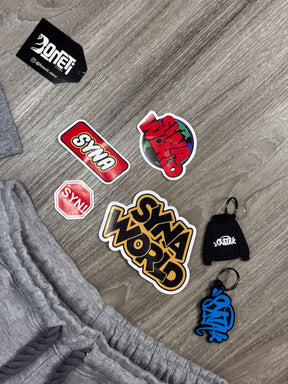 CONJUNTO SYNA WORLD SUMMER - CINZA