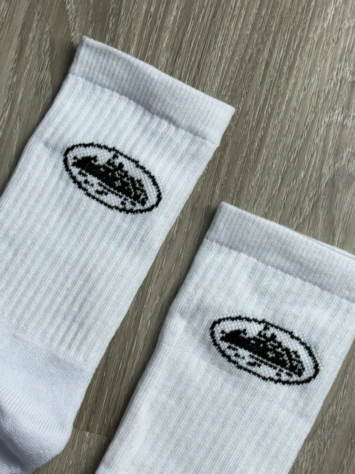 MEIA CANO ALTO CORTEIZ - BRANCA