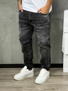 CALÇA JEANS SKINNY ESTONADA PRETA JAY JONES - 8463