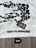 CAMISETA HELLSTAR THORN GLITTER - OFFWHITE