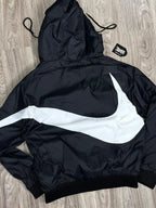 CORTA VENTO NK BIG SWOOSH - PRETO