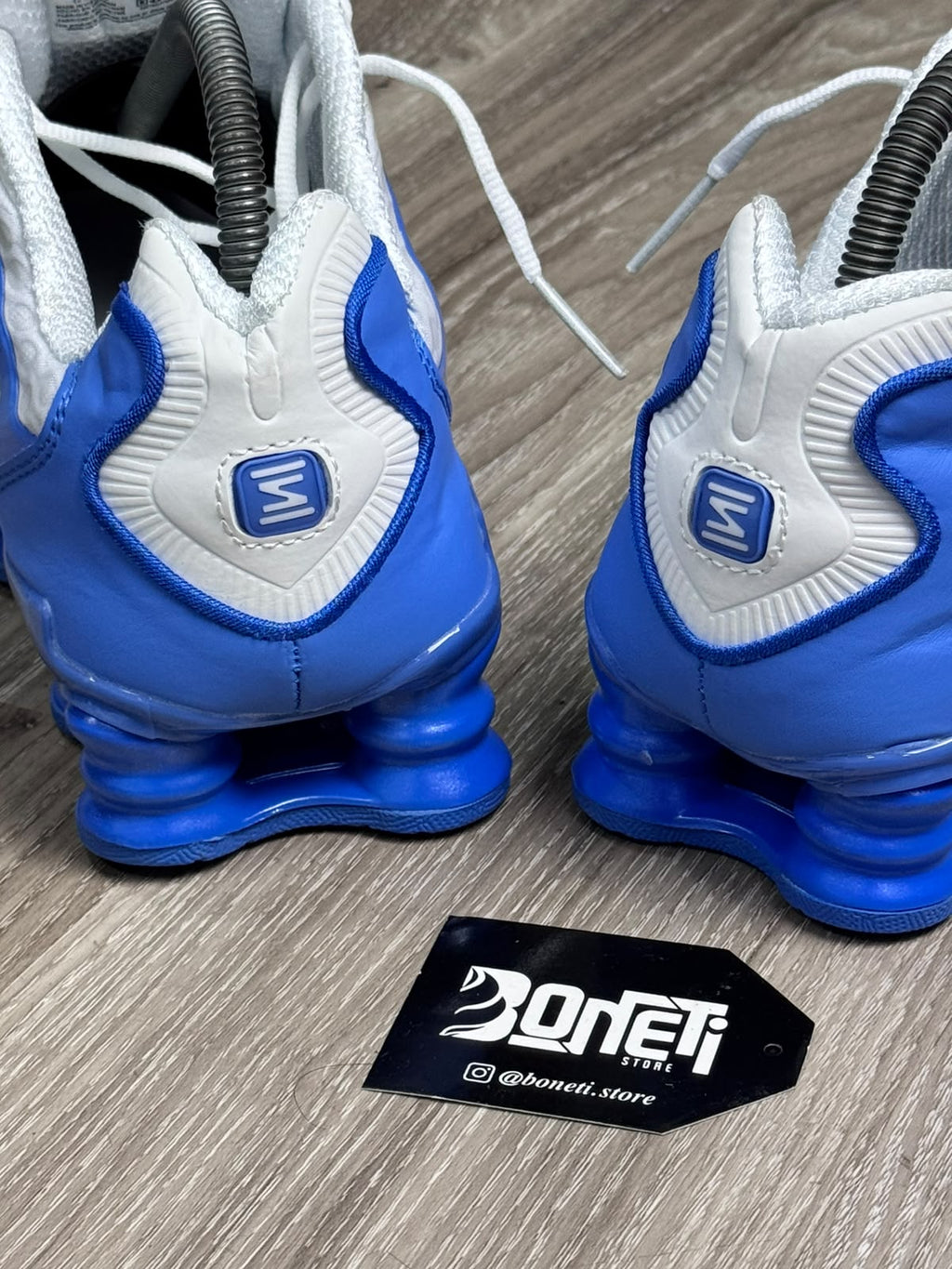 TÊNIS NK SHOX TL 12 MOLAS - WHITE WORK BLUE