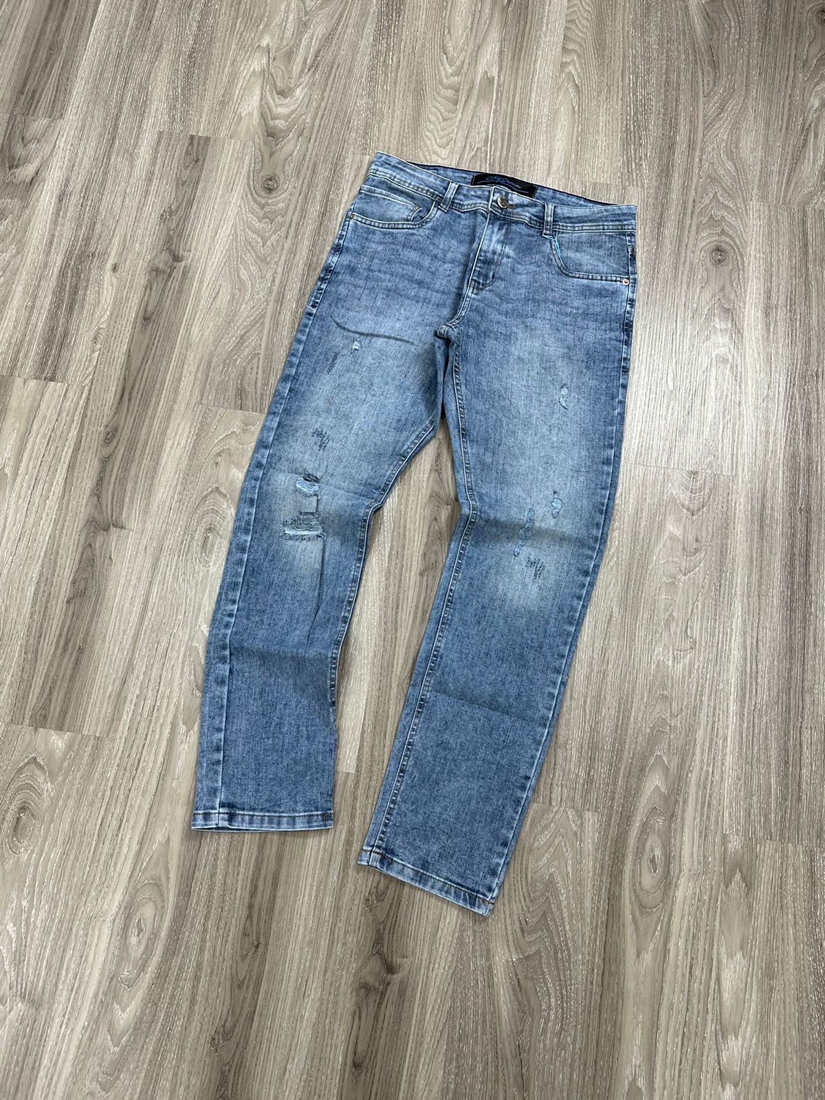 CALÇA JEANS SLIM CITY DENIM - 61