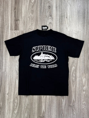 CAMISETA SUP X CORTEIZ RULES - PRETA