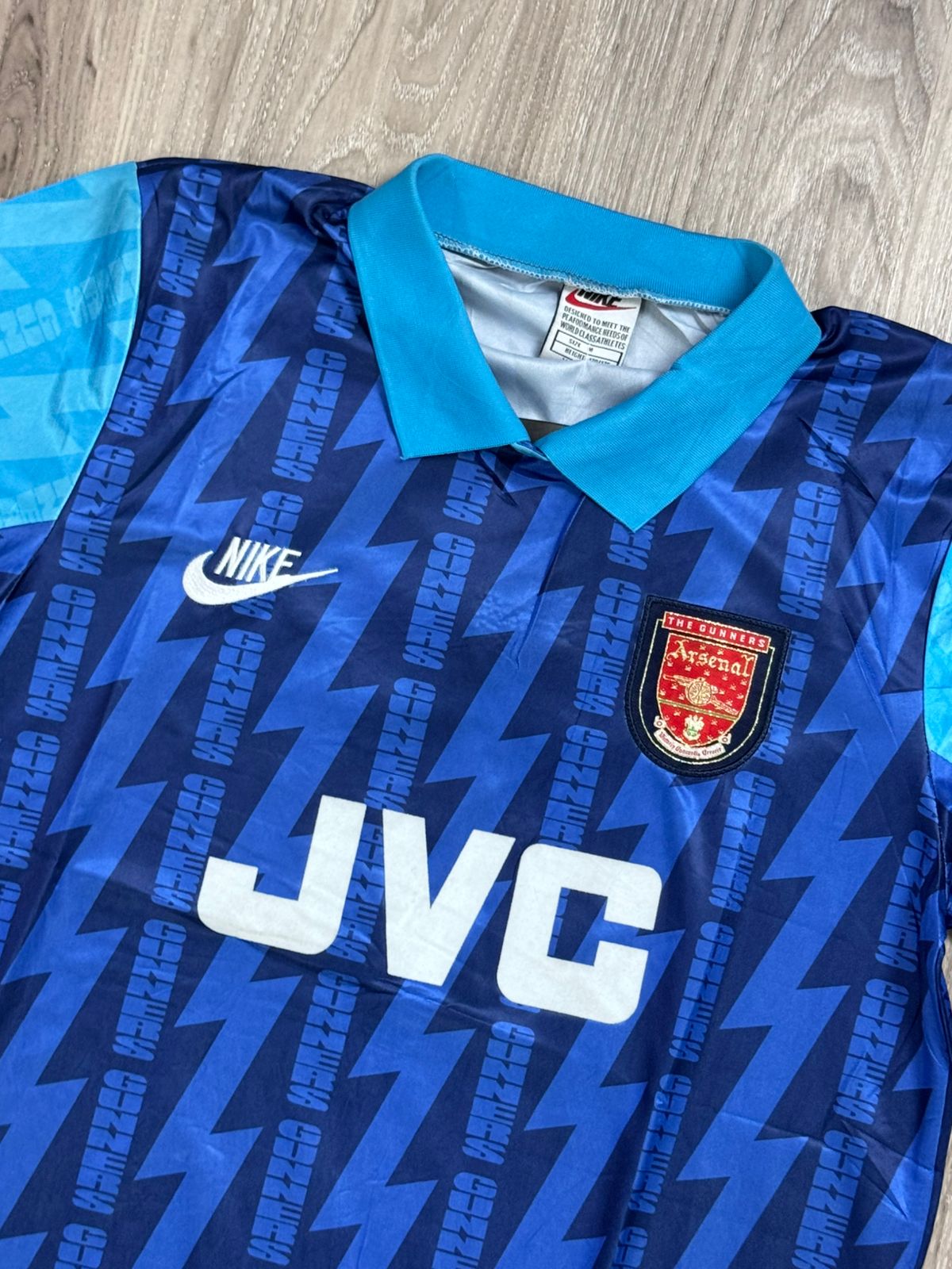 CAMISA RETRÔ ARSENAL 94/95 - AZUL