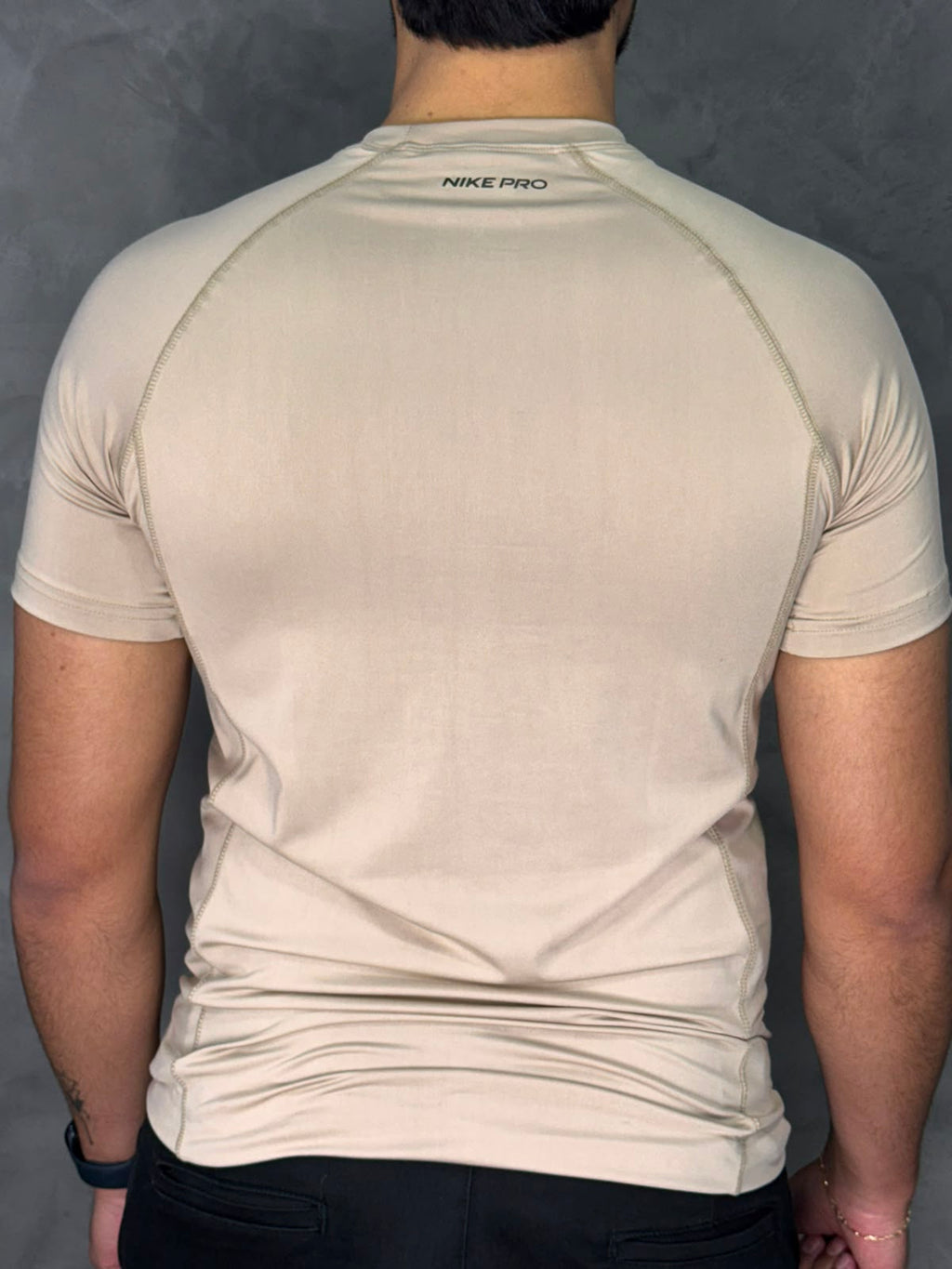 CAMISETA NK DRI-FIT PRO - BEGE
