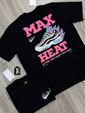 CAMISETA NK MAX HEAT - PRETA