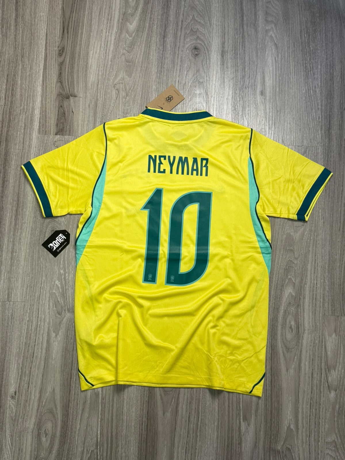 CAMISA SELEÇÃO BR TORCEDOR NEY 2026 - AMARELA
