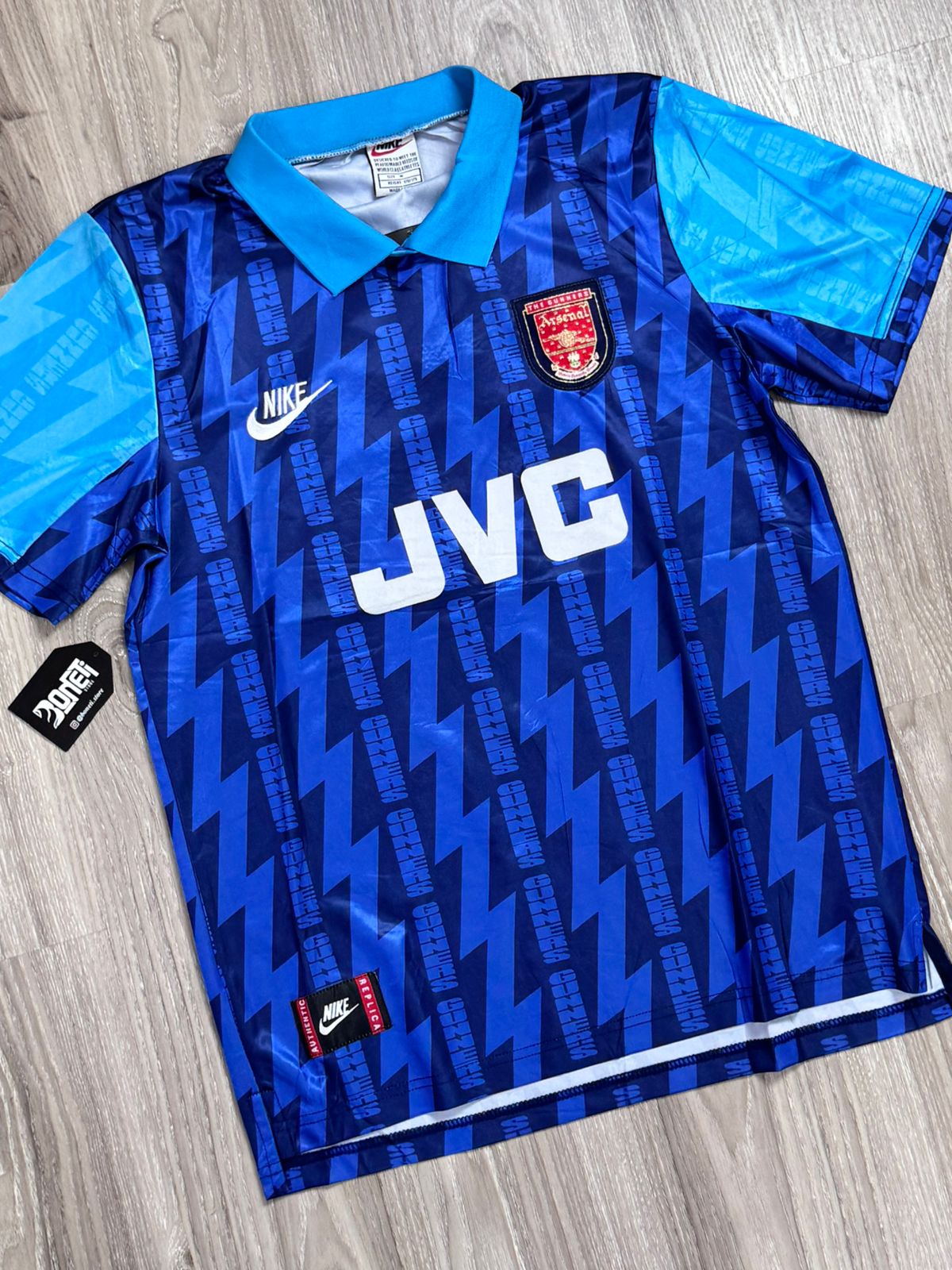 CAMISA RETRÔ ARSENAL 94/95 - AZUL