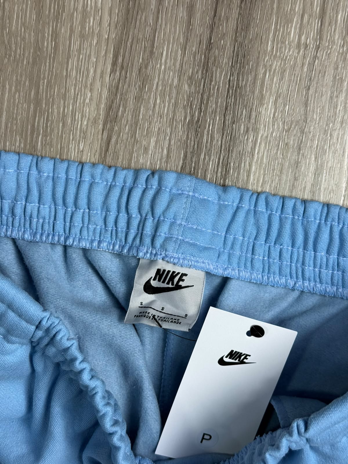SHORTS MOLETOM NK ICON - AZUL