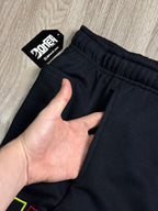 SHORTS MOLETOM NK COLOR - PRETO