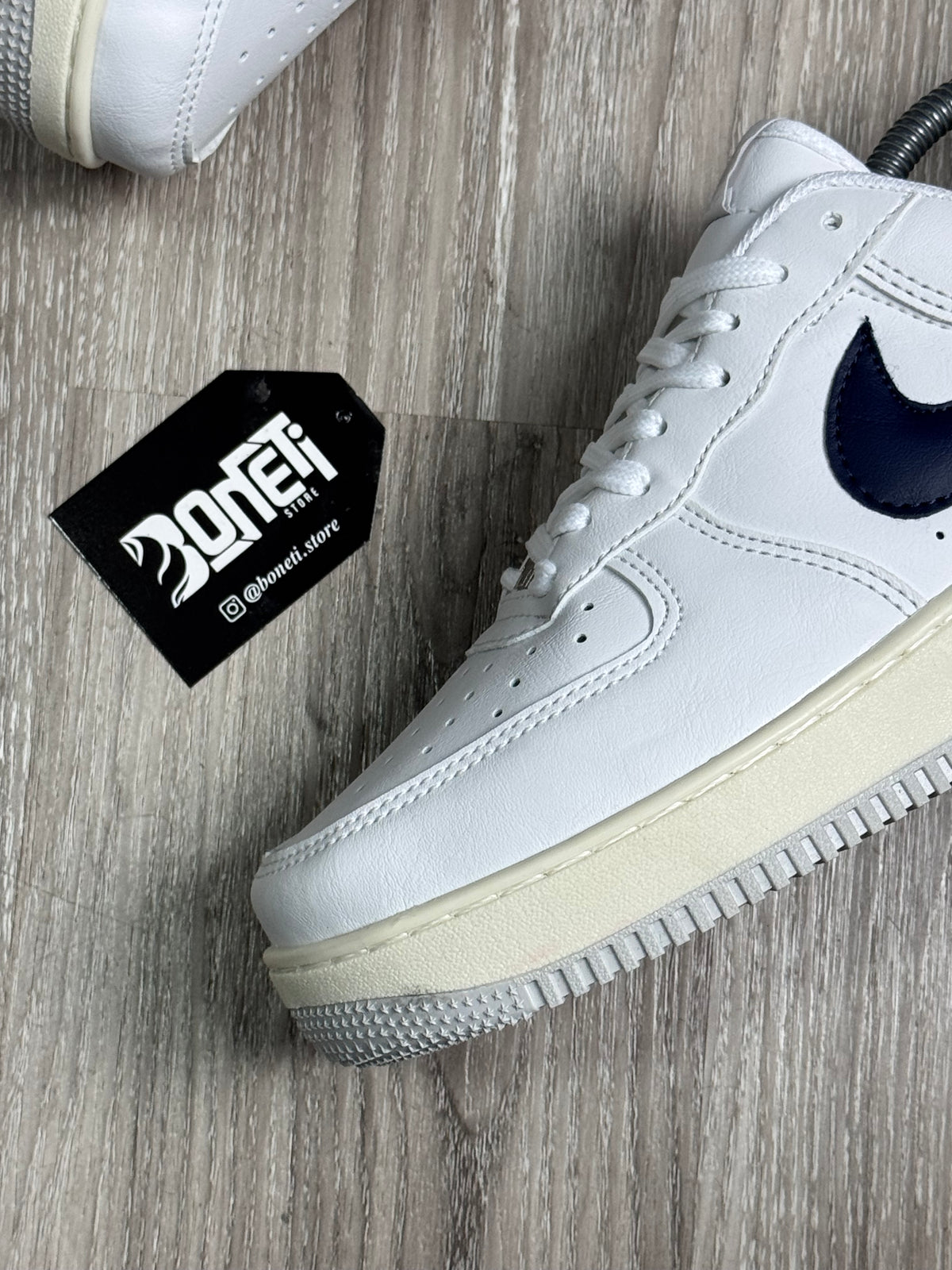 TÊNIS NK FORCE 1 - MARINHO CREME