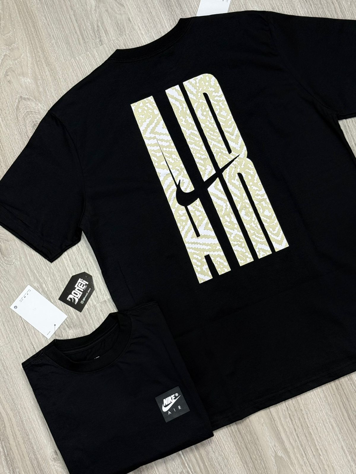 CAMISETA NK AIR M90 - PRETA