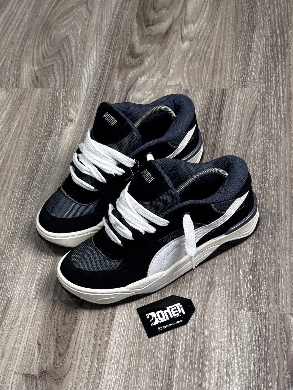 TÊNIS PM 180 - PRETO E CINZA