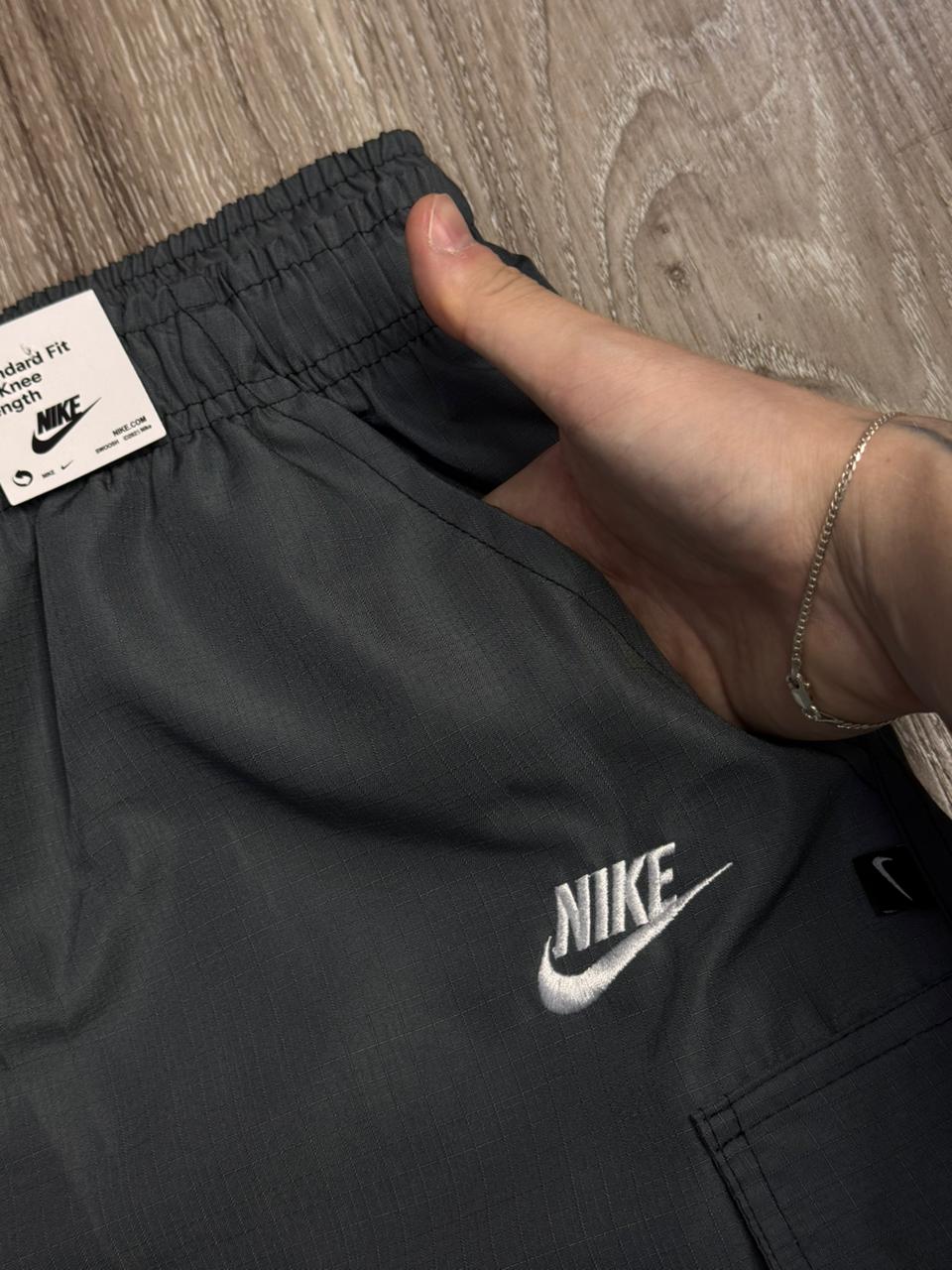 SHORTS RIPSTOP CARGO NK CLUB - CINZA