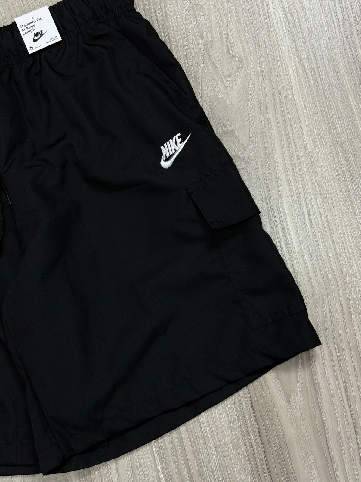SHORTS RIP STOP CARGO NK CLUB - PRETO