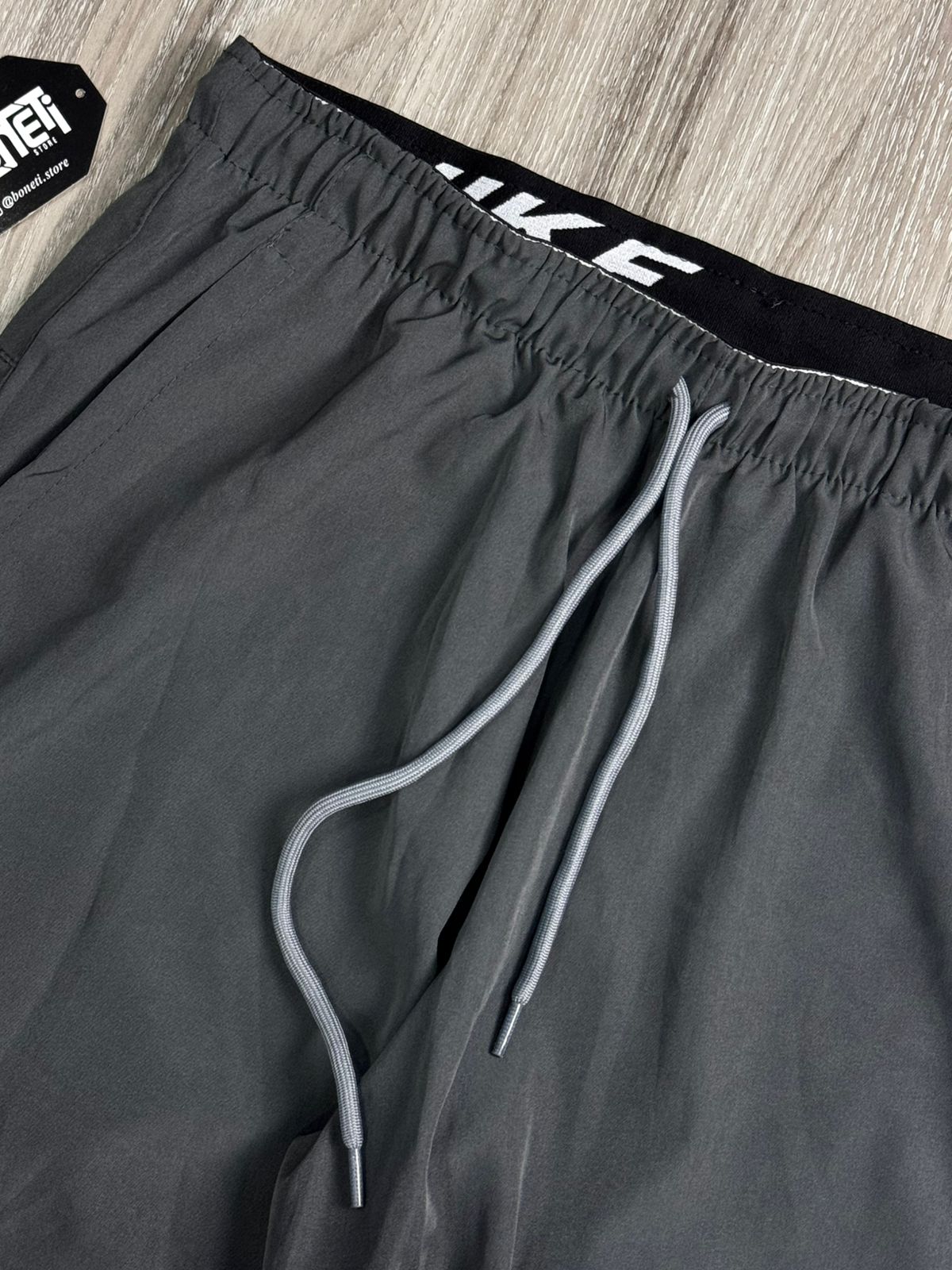 SHORTS TACTEL NK TRAINING - CINZA